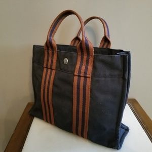 Hermes Canvas Mini Tote-style Bag